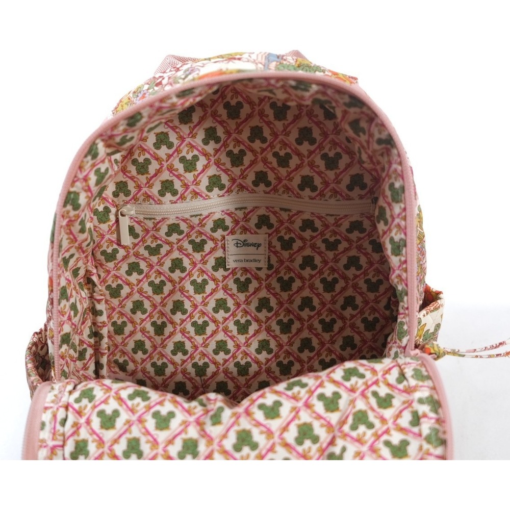 Vera Bradley Backpack Womens Small Pink Mickeys Promenade Banbury Quilted Disney - Picture 3 of 4